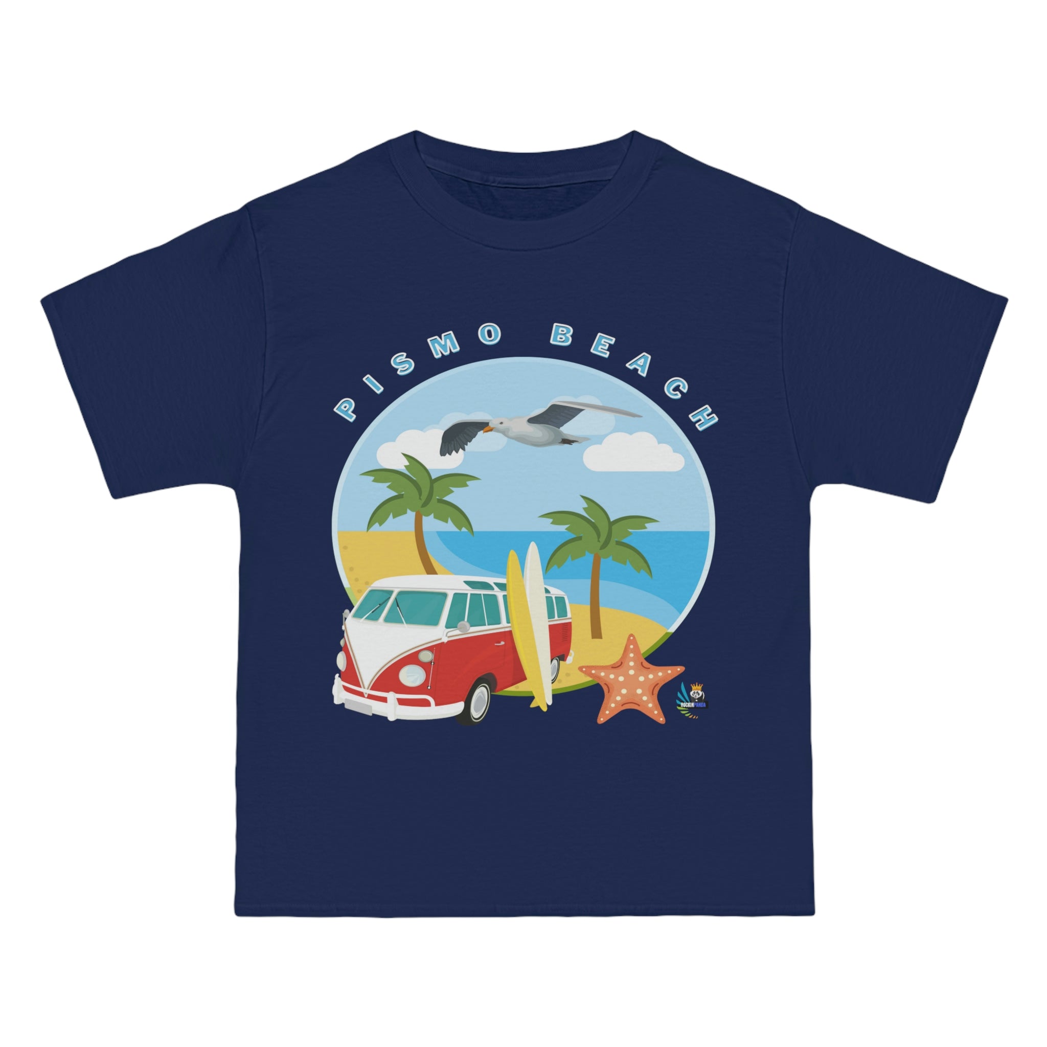 Surf Pismo Beach California Heavyweight Tee