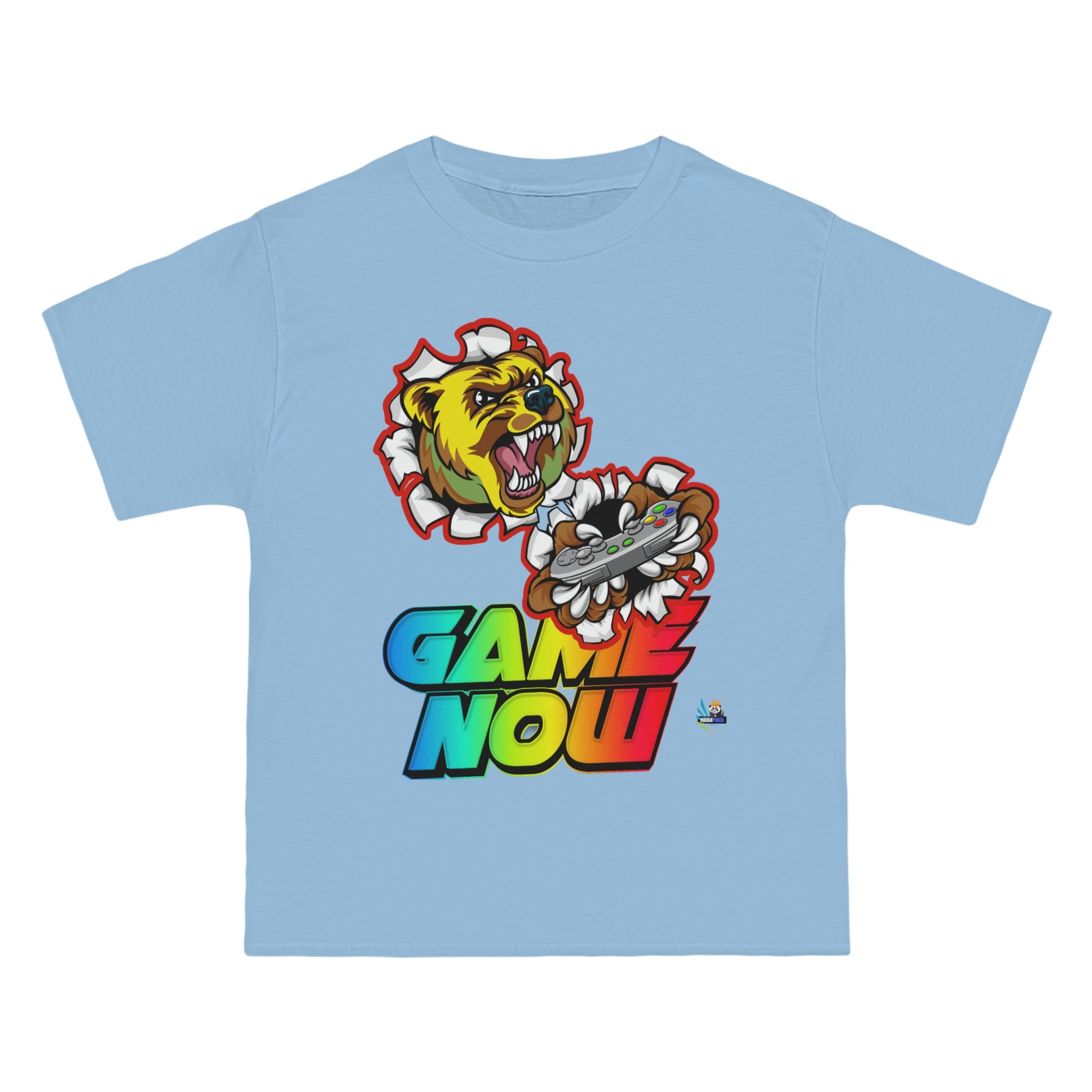 Game on NOW Bear-y Edition Heavyweight Unisex Gaming Tee