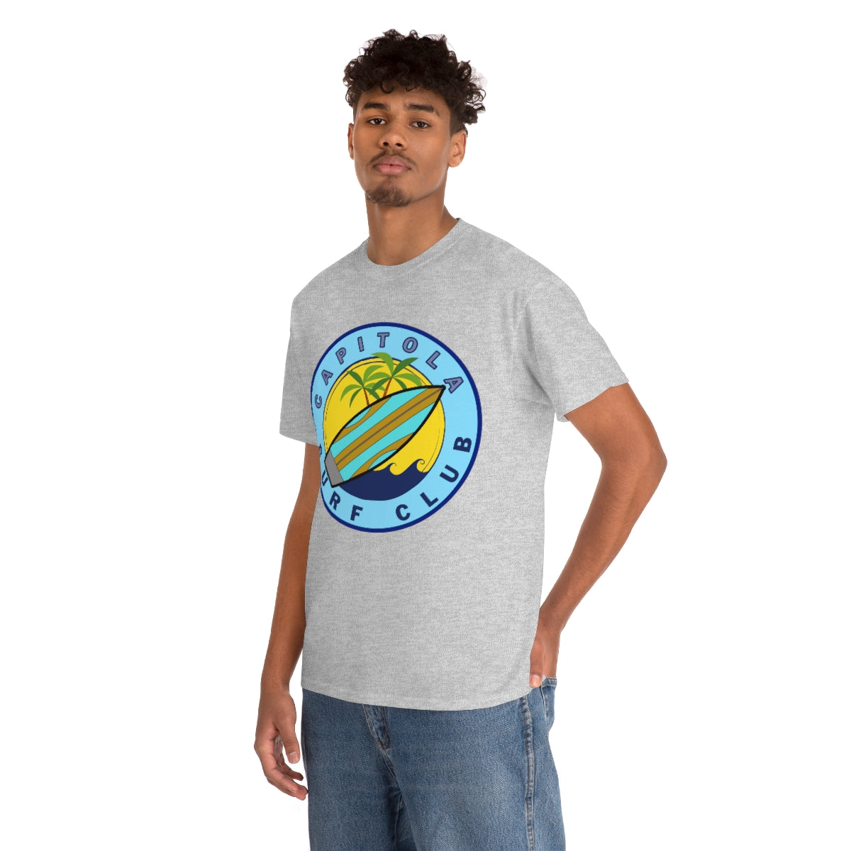 capitola surf club heavyweight tee