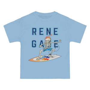 Renegade Skeleton Surfer Heavyweight Tee