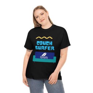 couch surfer heavyweight tee