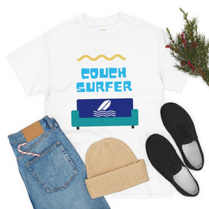 couch surfer heavyweight tee