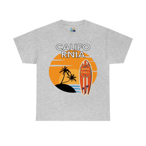 born to chill heavyweight tee