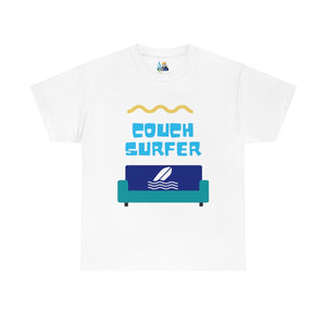 couch surfer heavyweight tee