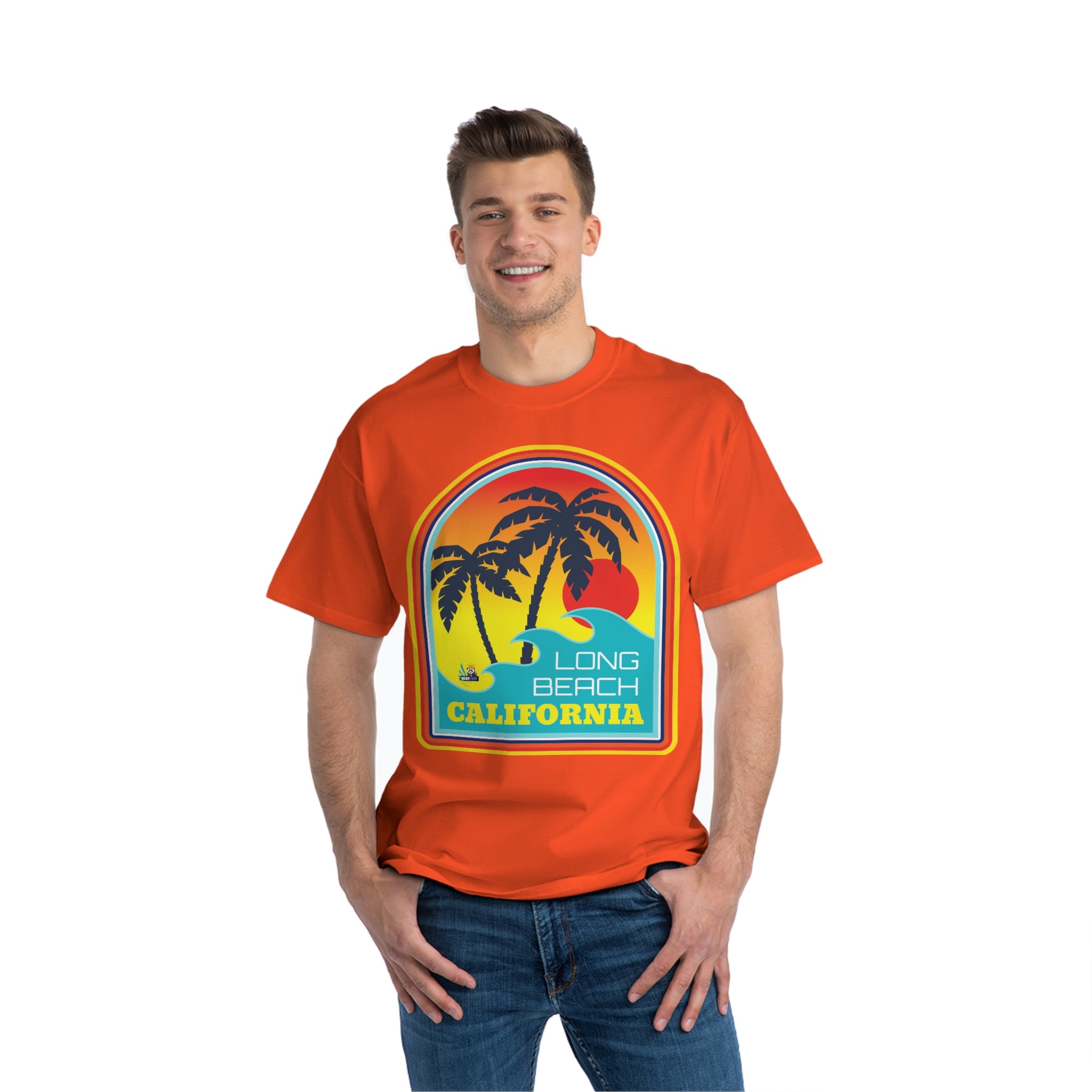 Long Beach Surf California Heavyweight Tee