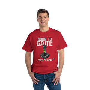 Born to Game Joystick Edition Heavyweight Unisex Gaming Tee