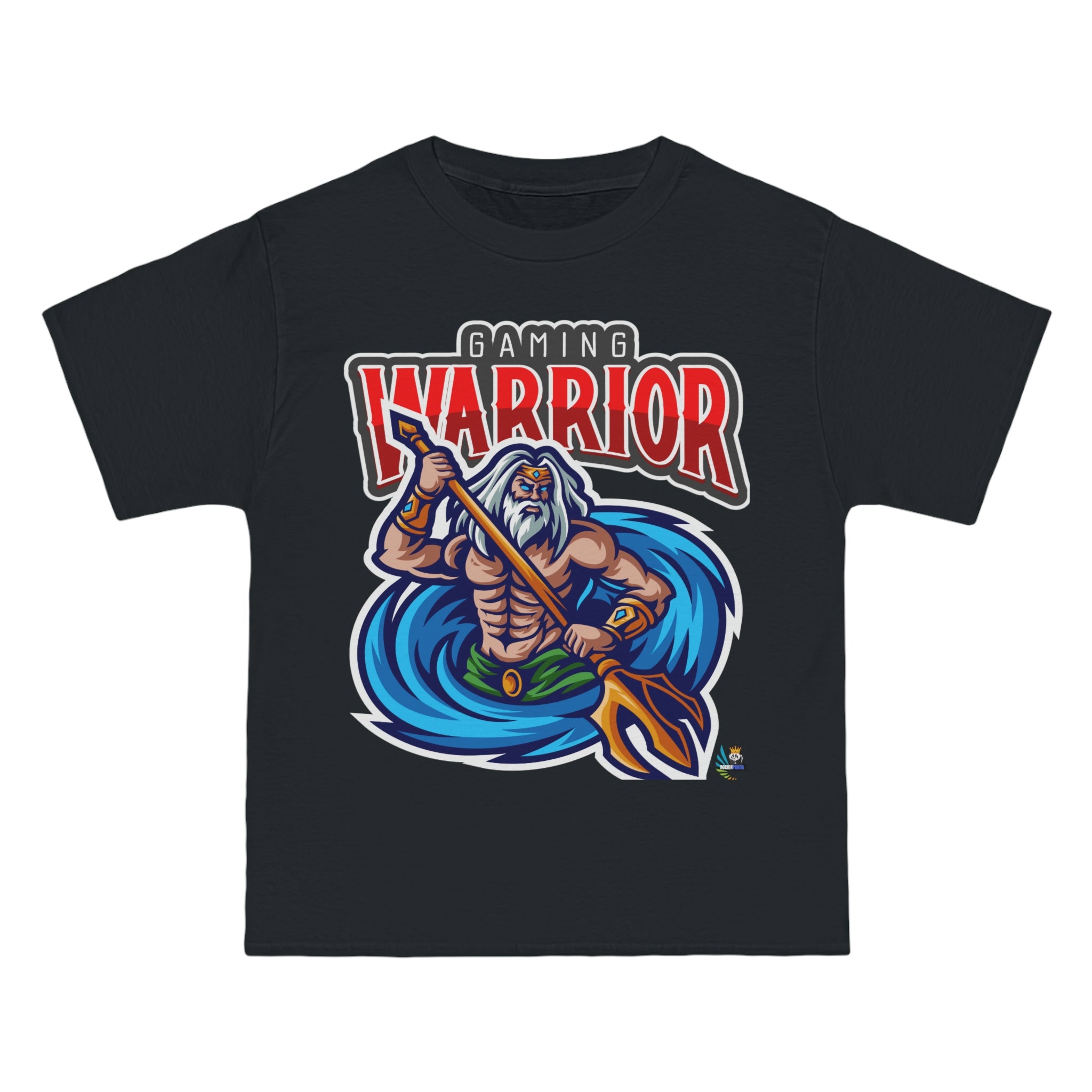 Gaming Warrior God of the Sea Heavyweight Unisex Gaming Tee