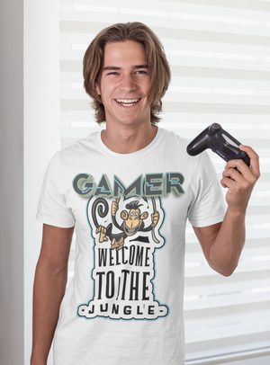 Welcome to the Jungle Heavyweight Unisex Gaming Tee