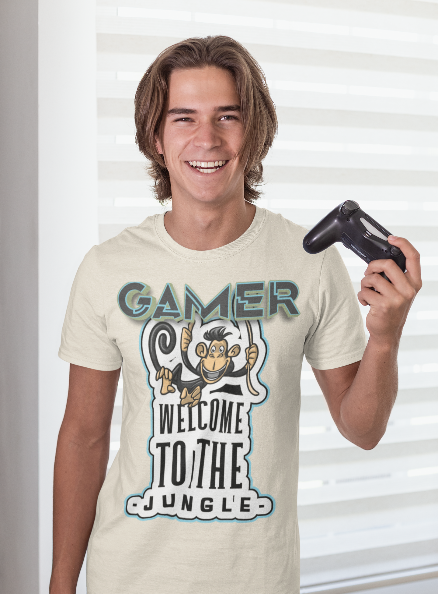 Welcome to the Jungle Heavyweight Unisex Gaming Tee