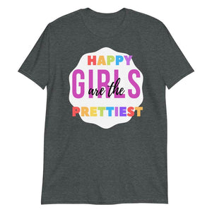 happy girls are the prettiest softstyle tee