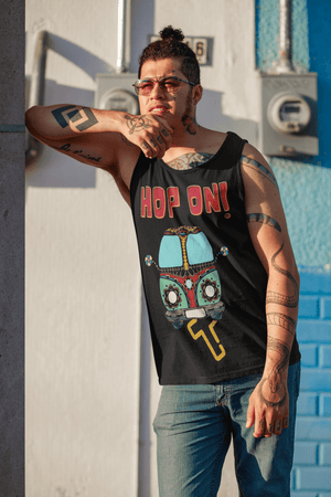 hop on! tank top (mens)