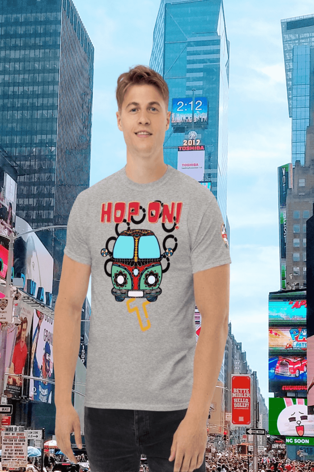 hop on! heavyweight tee