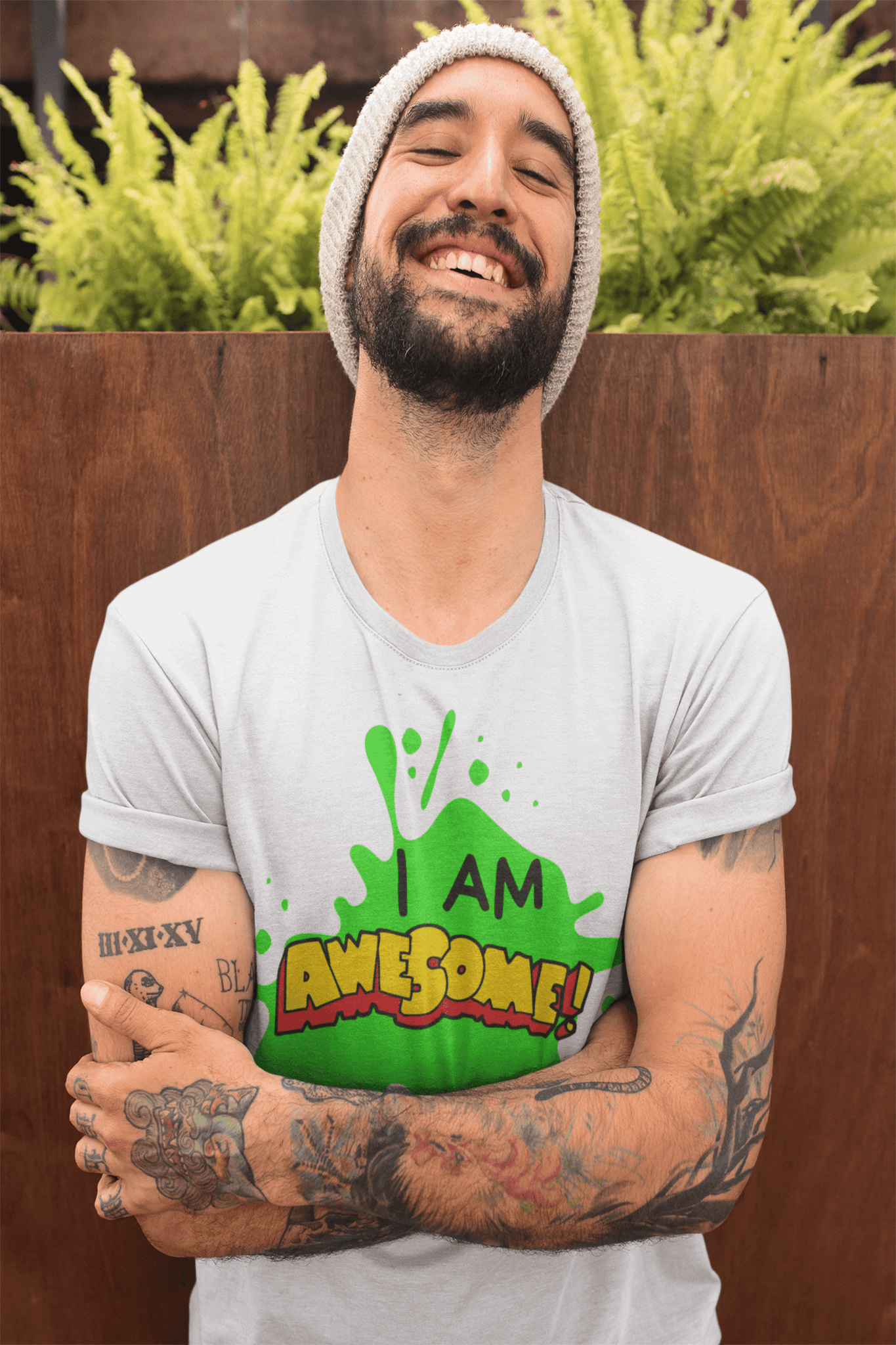 i am awesome softstyle tee