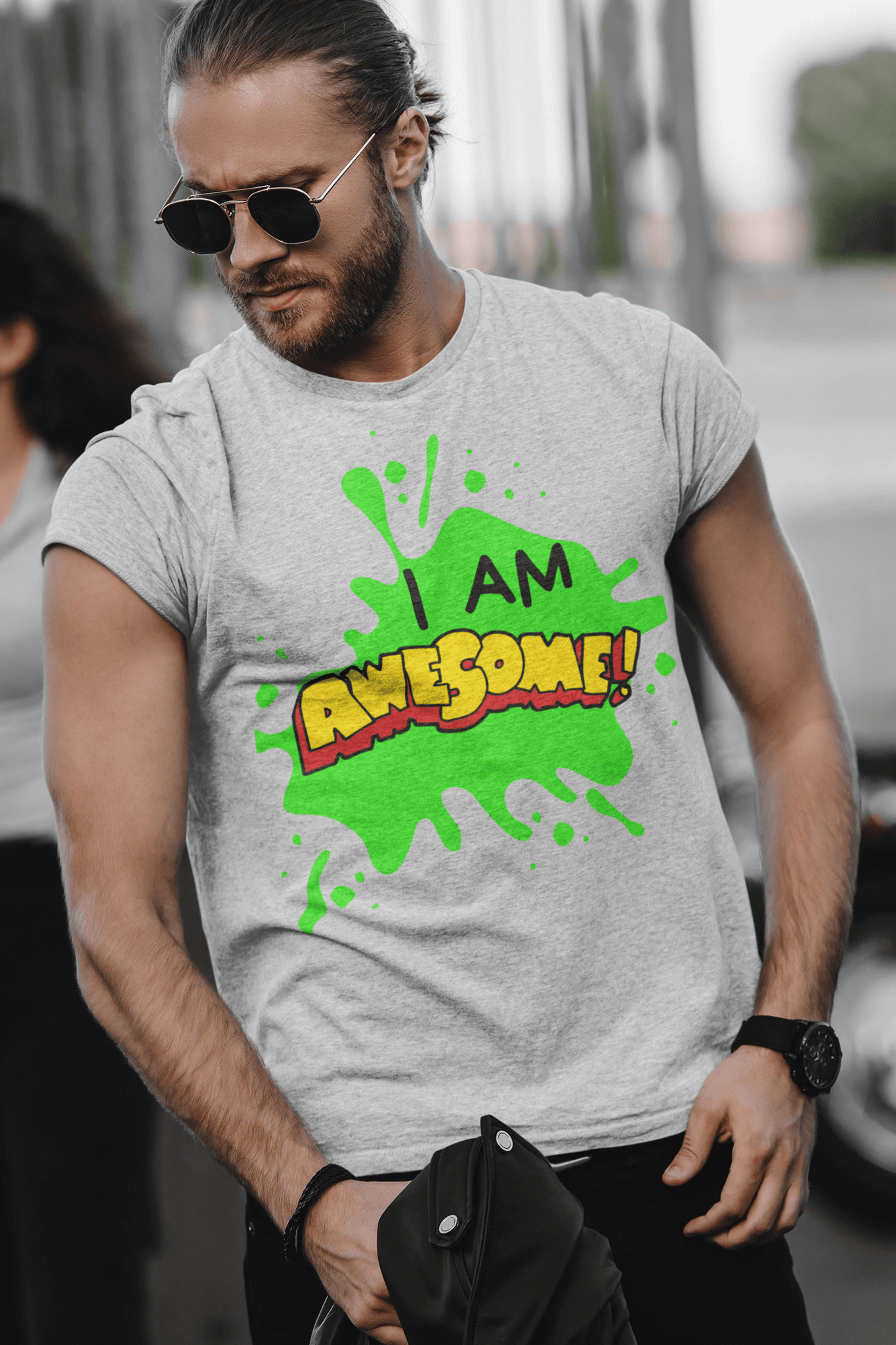 i am awesome softstyle tee