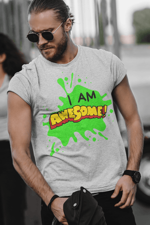 i am awesome softstyle tee