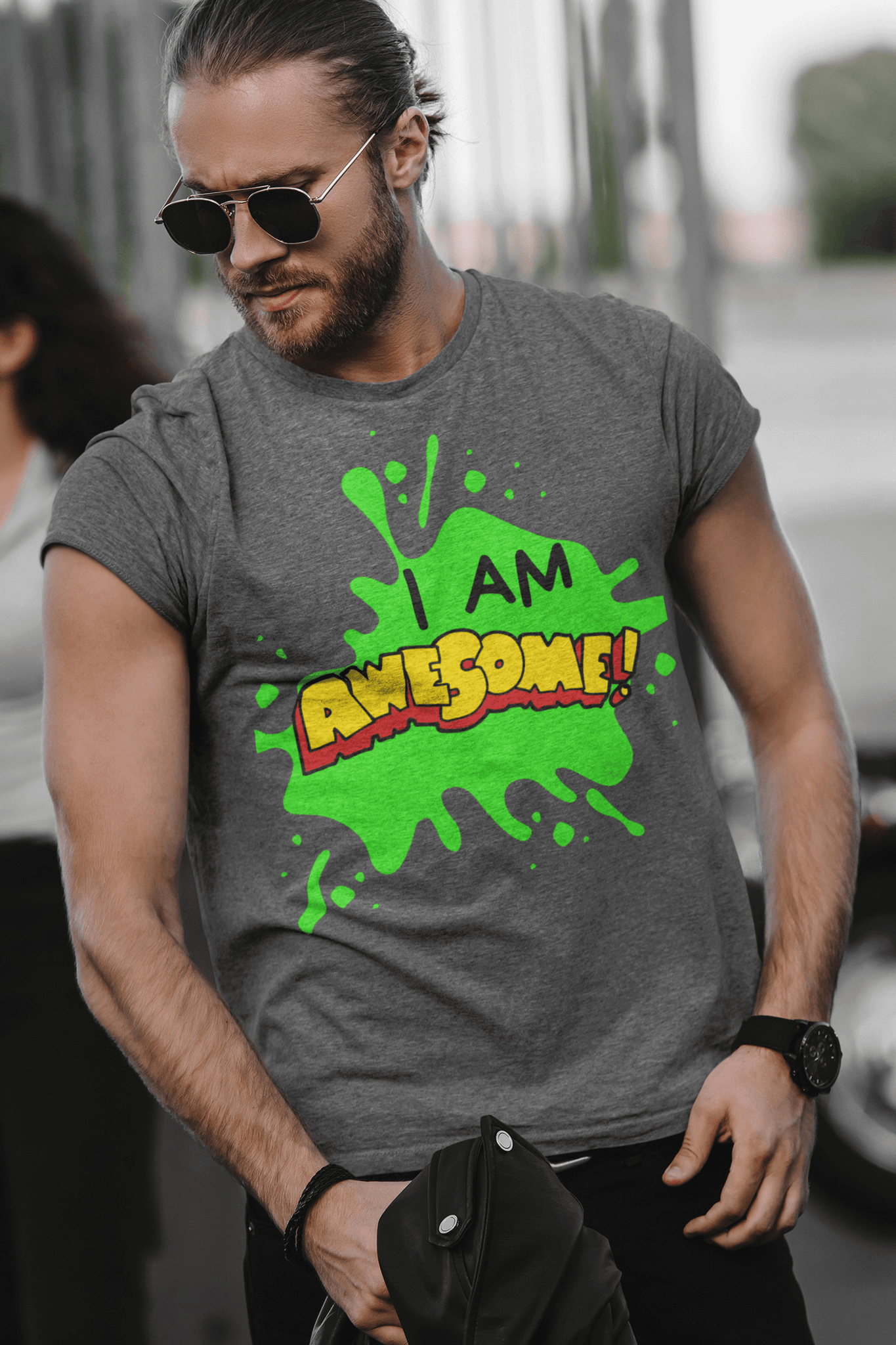 i am awesome softstyle tee