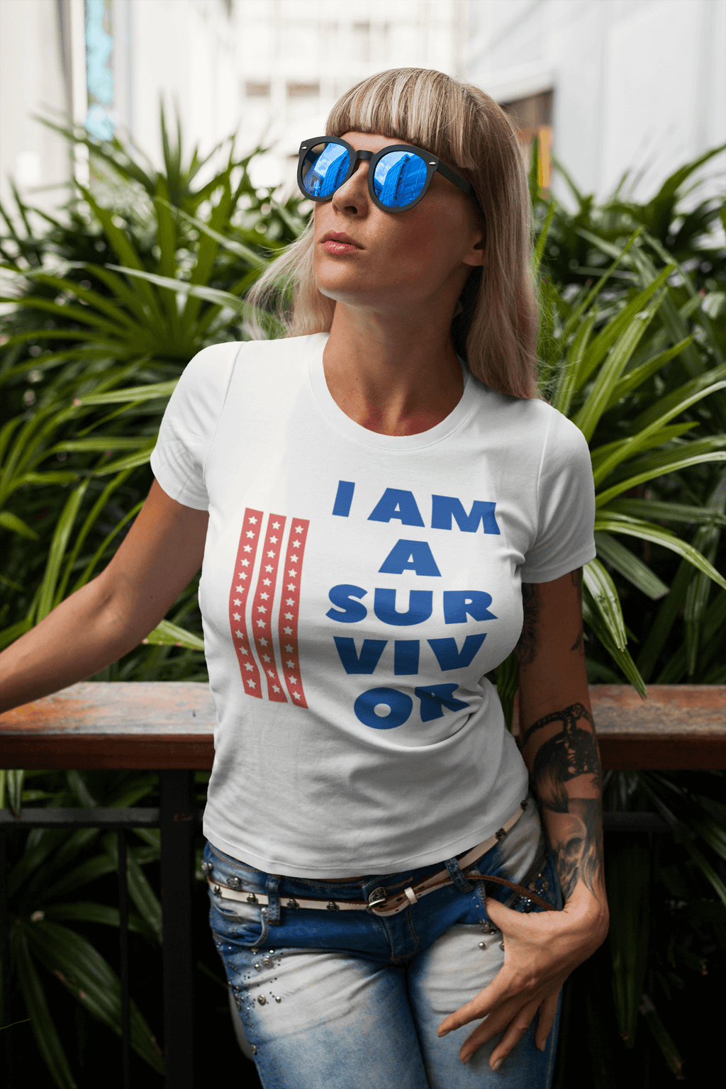 i am a survivor softstyle tee