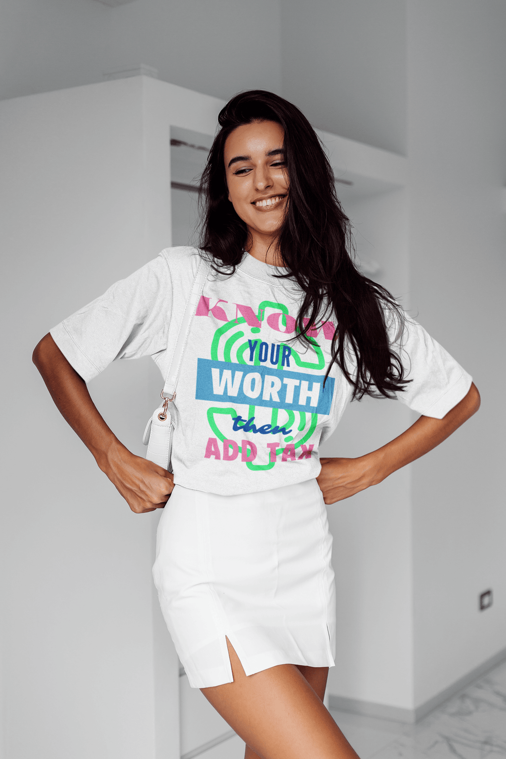 know your worth softstyle tee