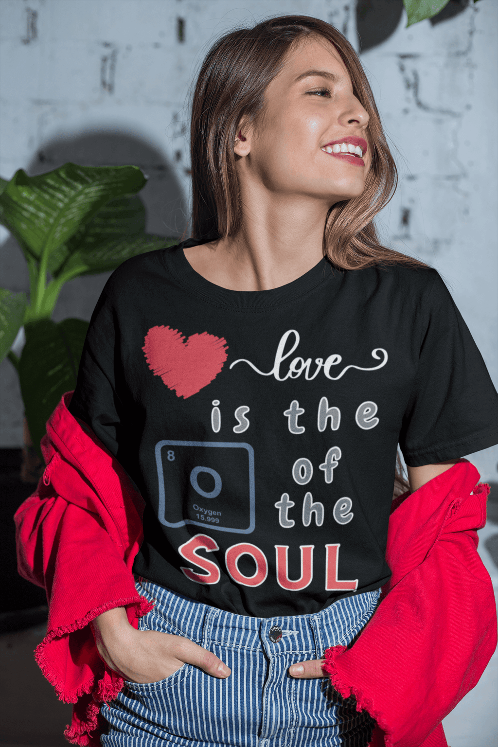 love is the oxygen of the soul softstyle tee