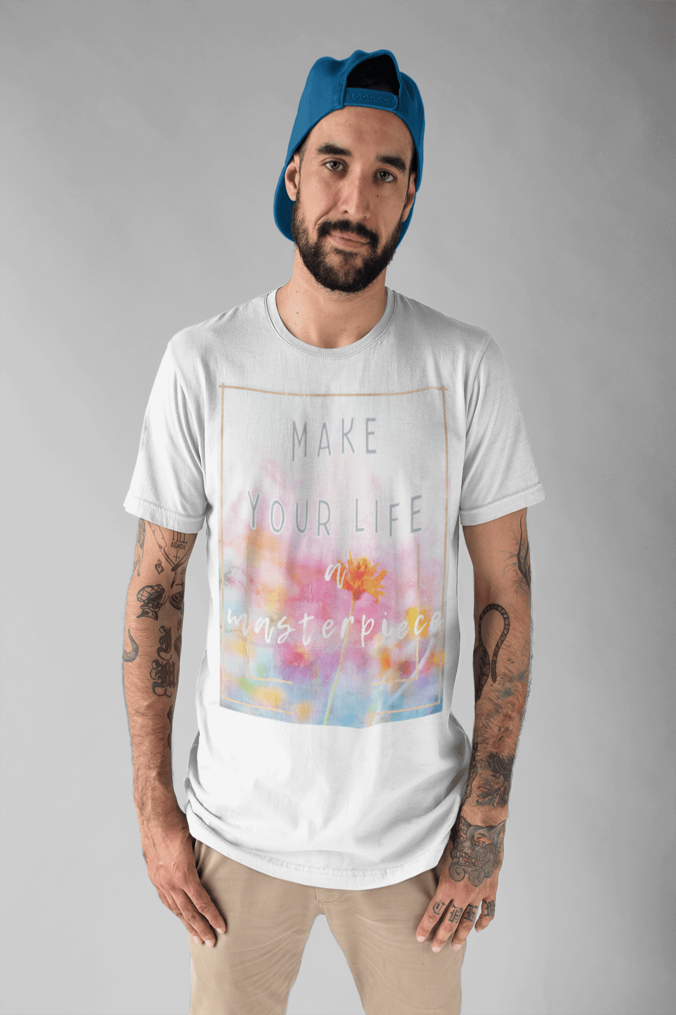 make your life a masterpiece softstyle tee