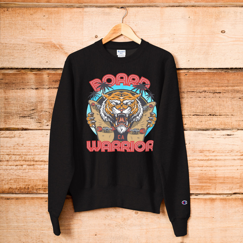 Tiger Board Warrior Sk8tr Champion Sweatshirt