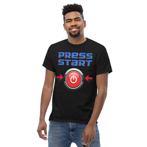 press start heavyweight tee