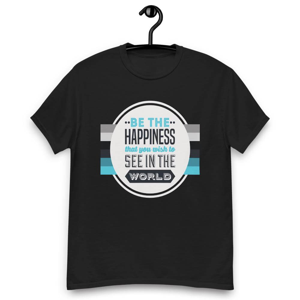 be the happiness heavyweight tee