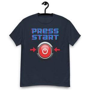 press start heavyweight tee