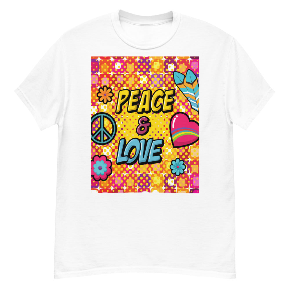 peace, love & what-not heavyweight tee