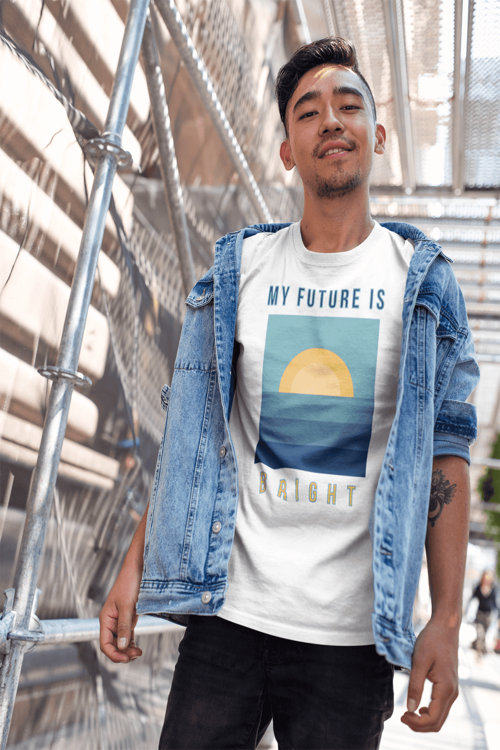 my future is bright softstyle tee