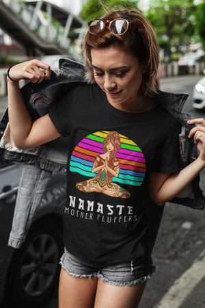 namaste motherfluffers sofstyle tee