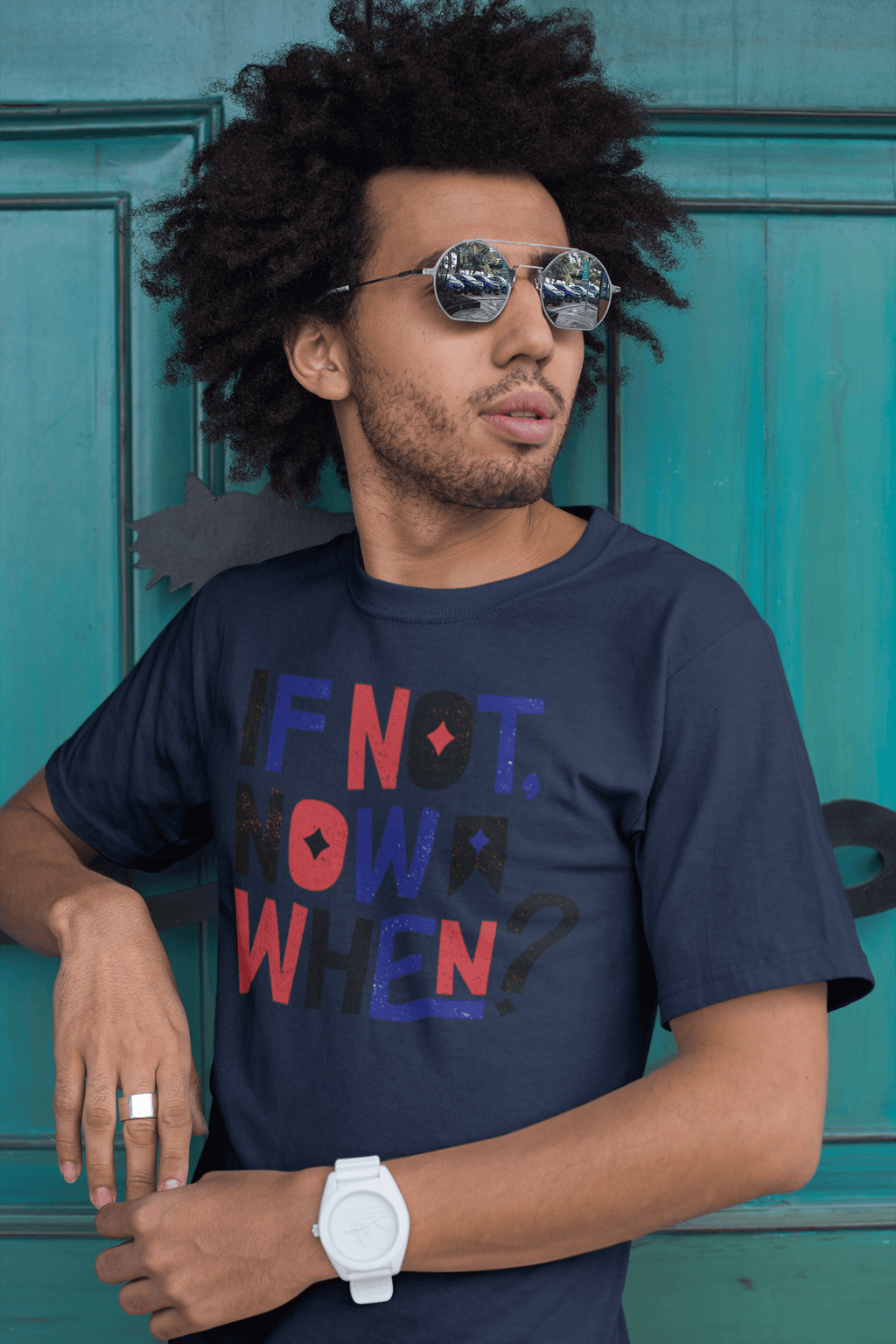 if not now when? softstyle tee