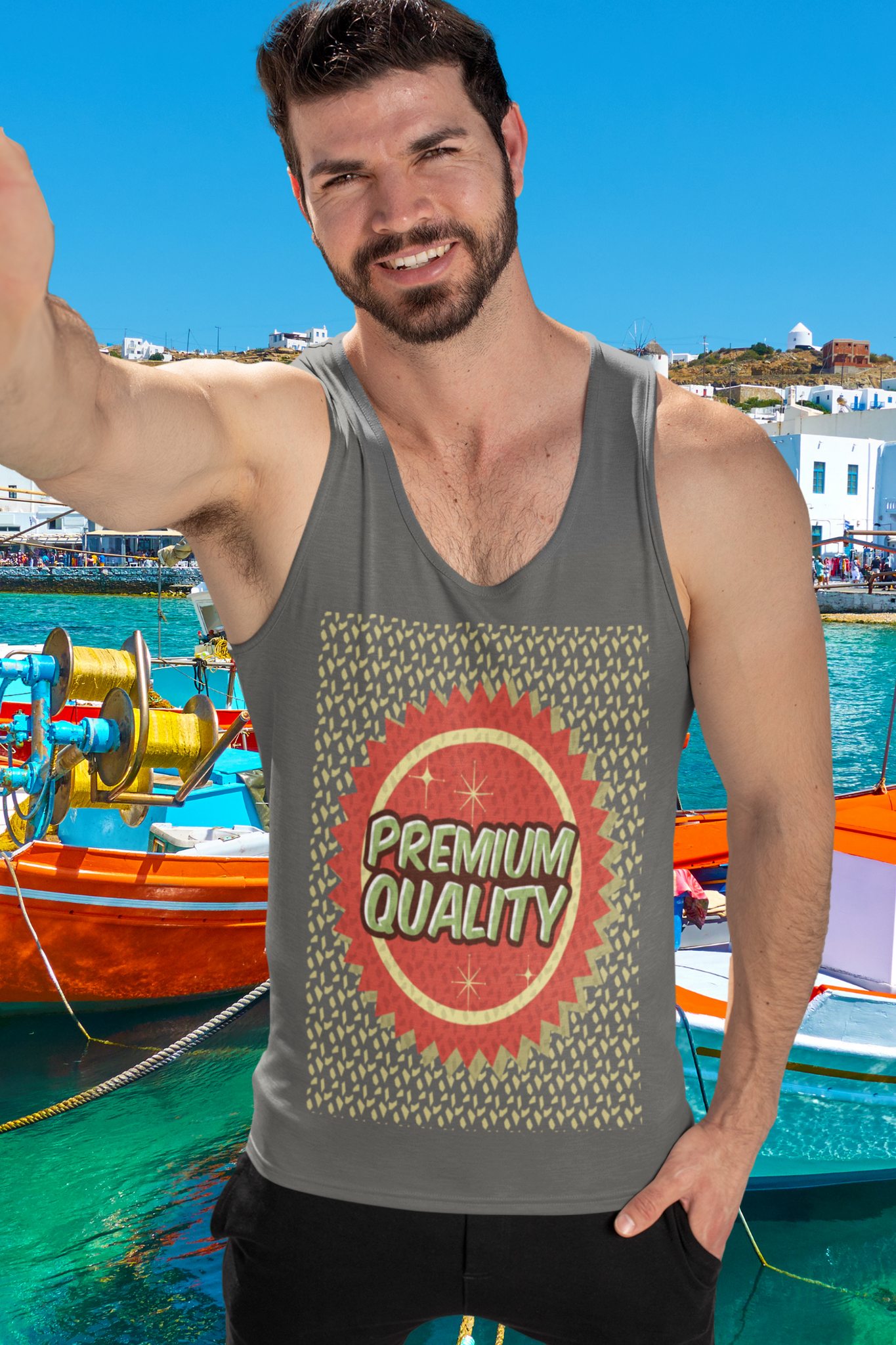 premium quality tank top (mens)