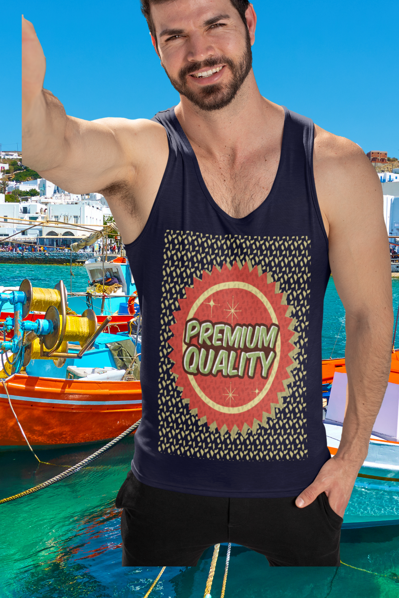 premium quality tank top (mens)