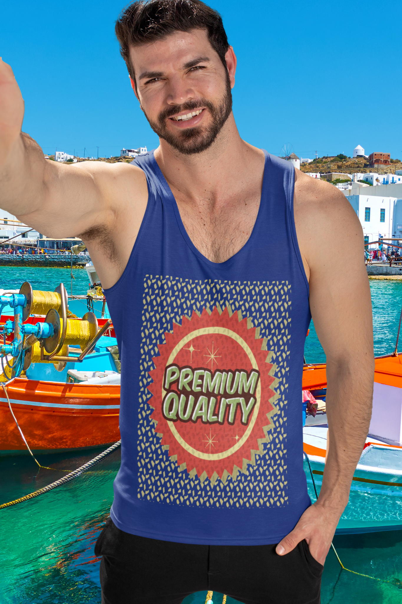 premium quality tank top (mens)