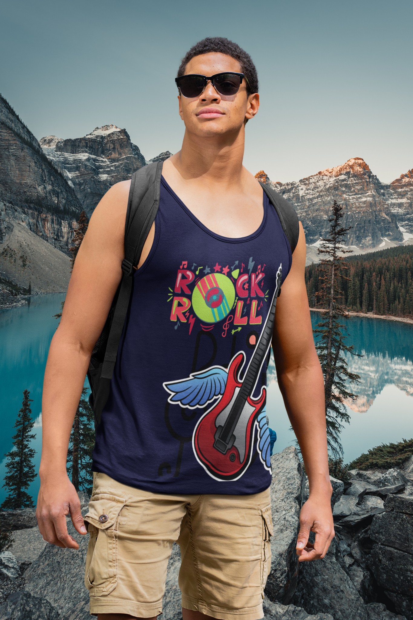 rock on! tank top (mens)