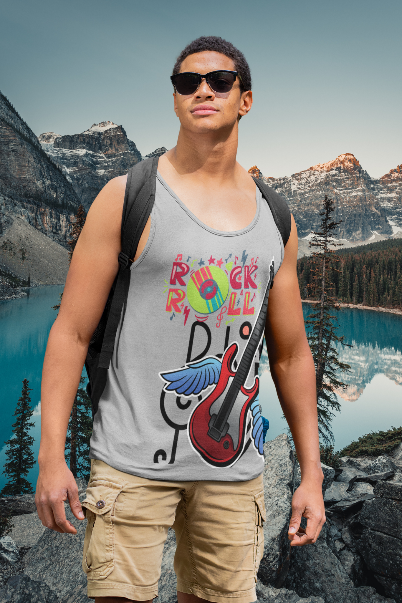 rock on! tank top (mens)