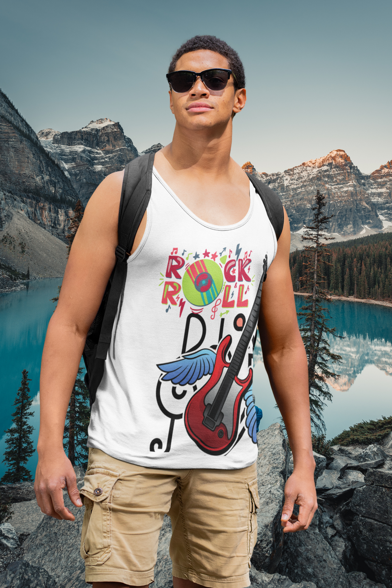 rock on! tank top (mens)