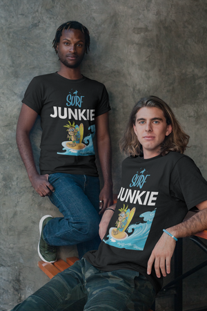 surf junkie softstyle tee