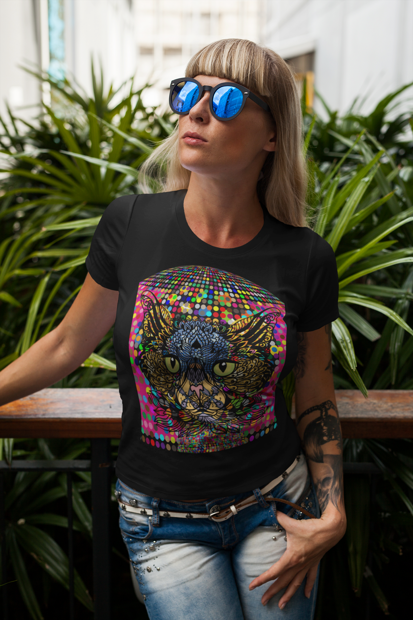 thunder kitty tee