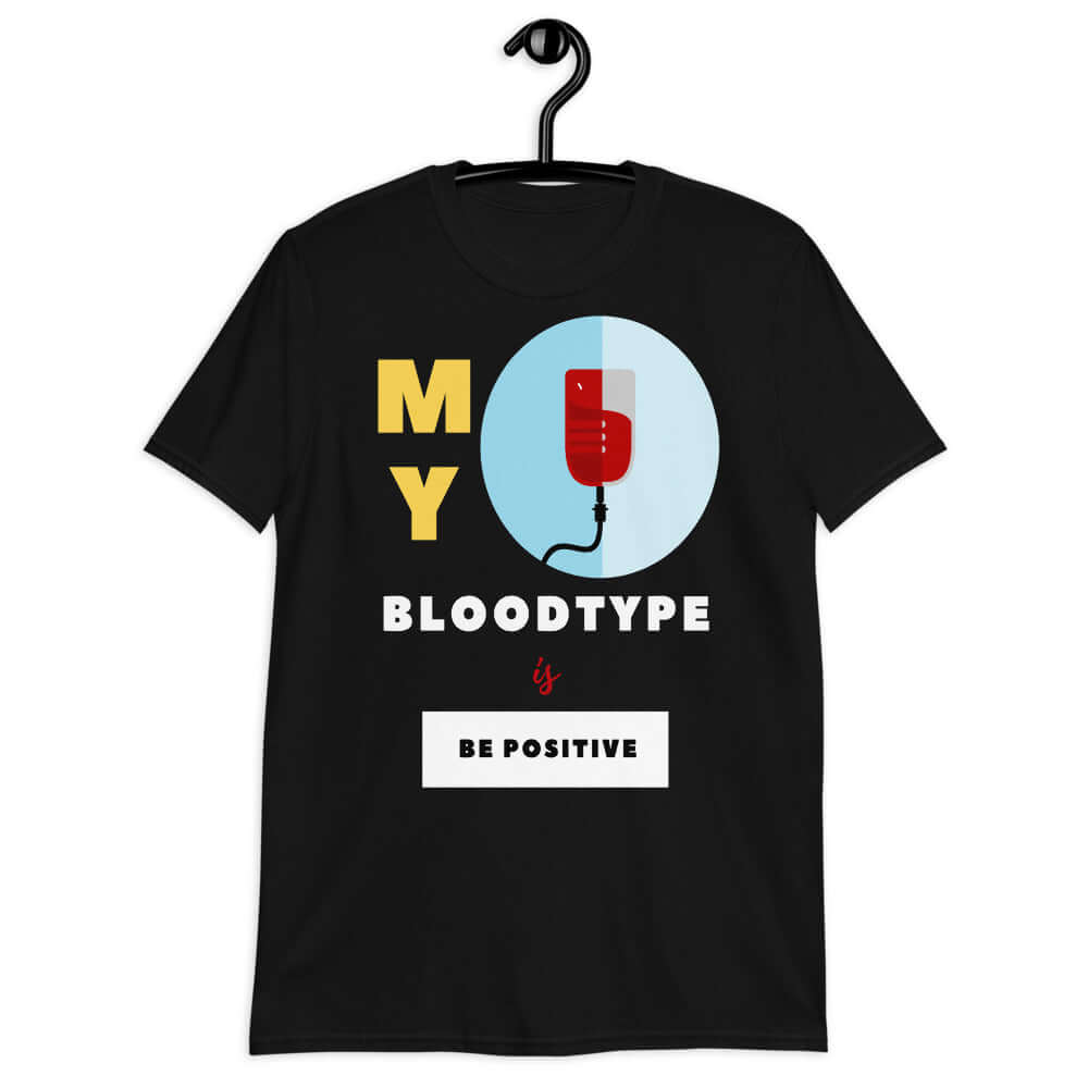 be positive blood type softstyle tee