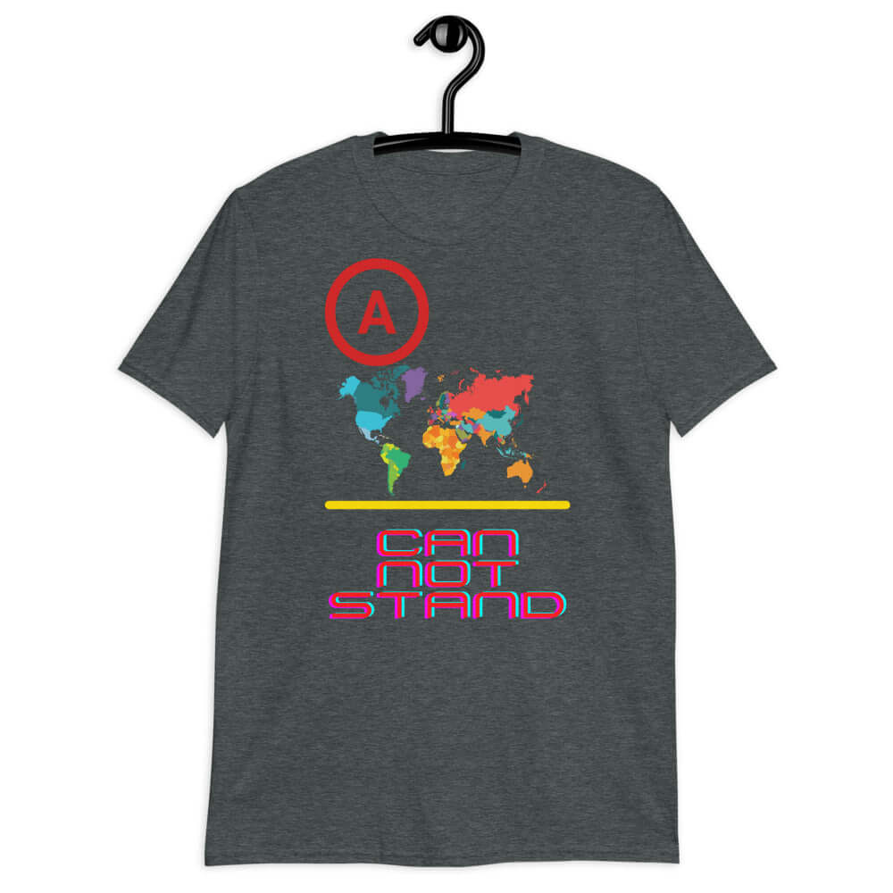 a world divided cannot stand softstyle tee