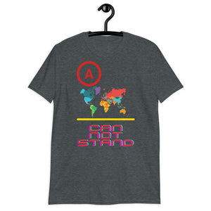 a world divided cannot stand softstyle tee