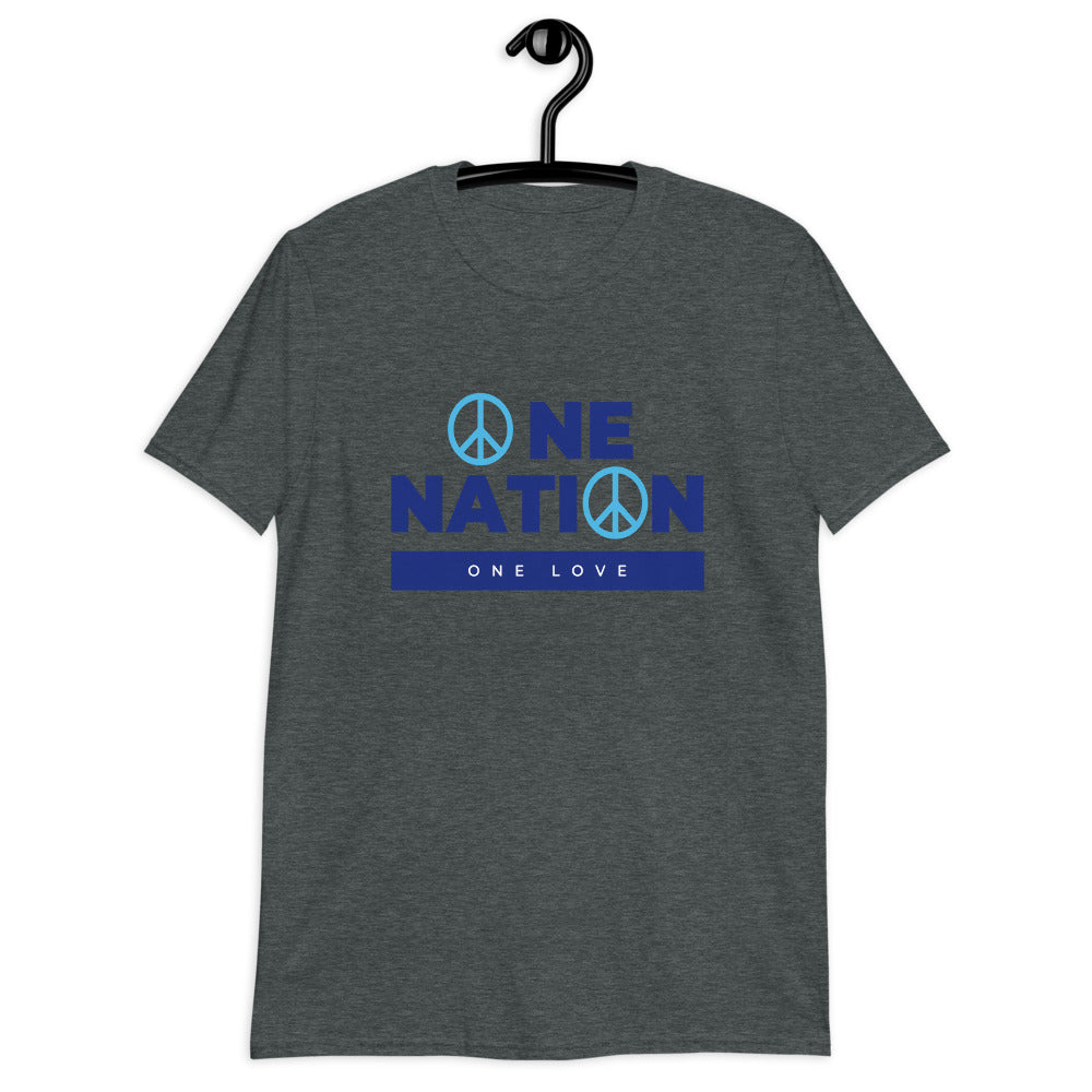 one nation - one love softstyle tee