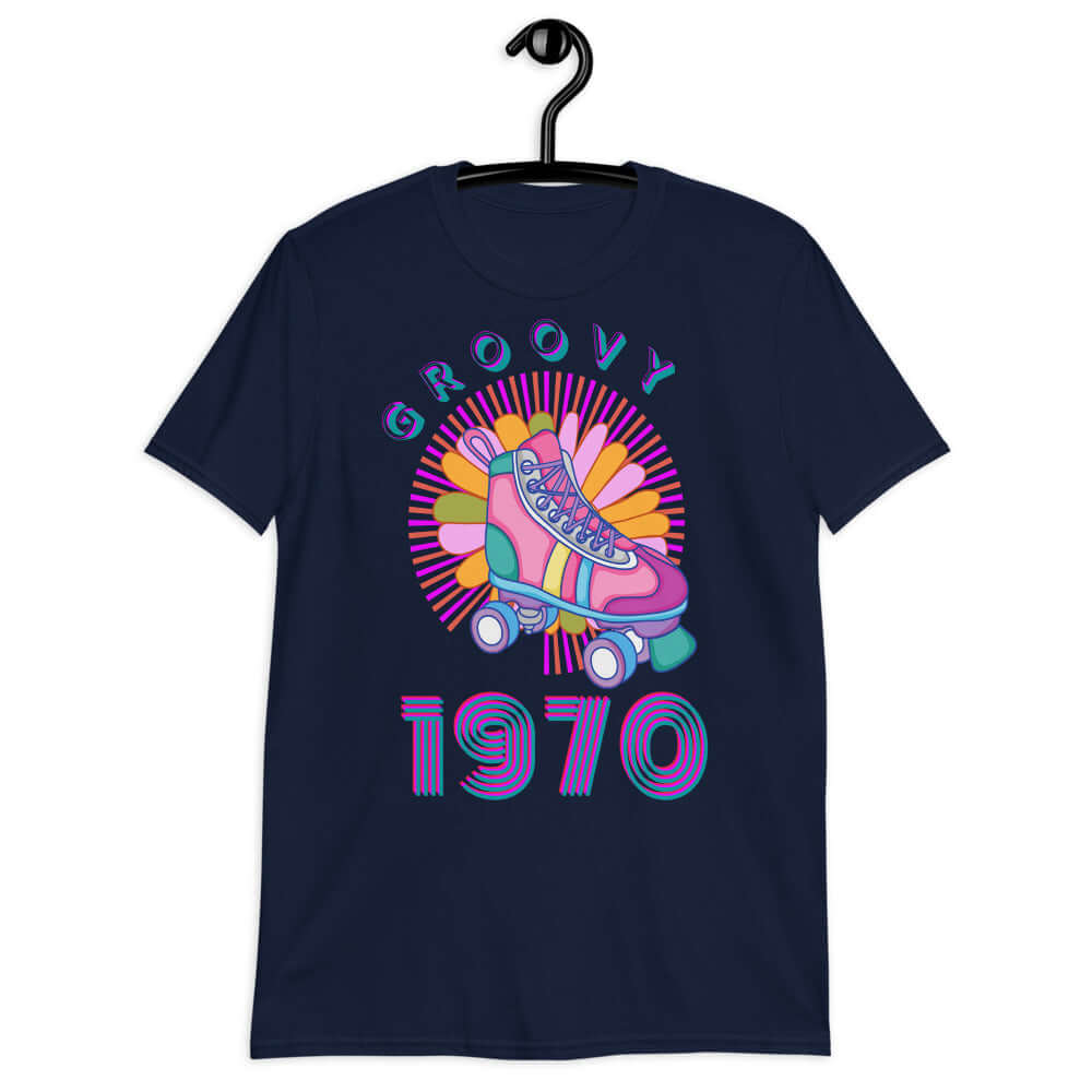 70s groovy skater softstyle tee