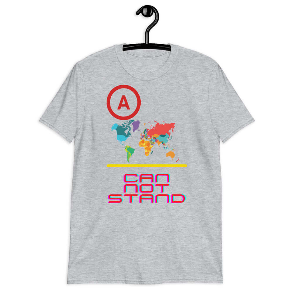 a world divided cannot stand softstyle tee