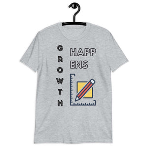 growth happens softstyle tee
