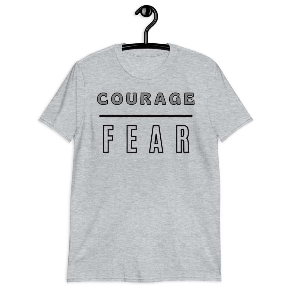 courage over fear softstyle tee