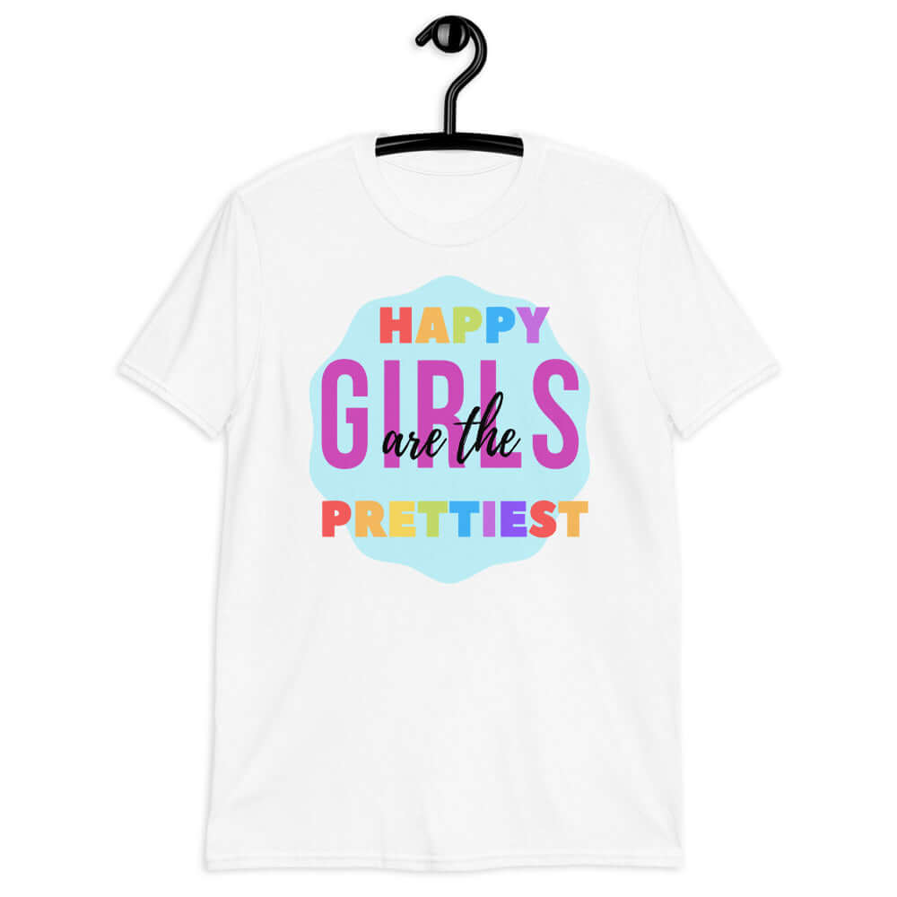 happy girls are the prettiest softstyle tee