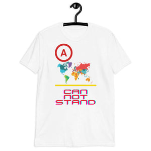 a world divided cannot stand softstyle tee